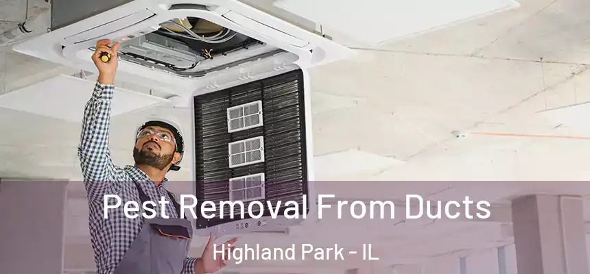  Pest Removal From Ducts Highland Park - IL